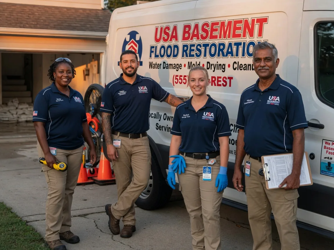 Basement Flood Cleanup company in Bath, SD